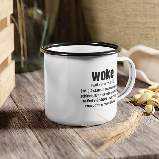 Woke - Enamel Camp Cup