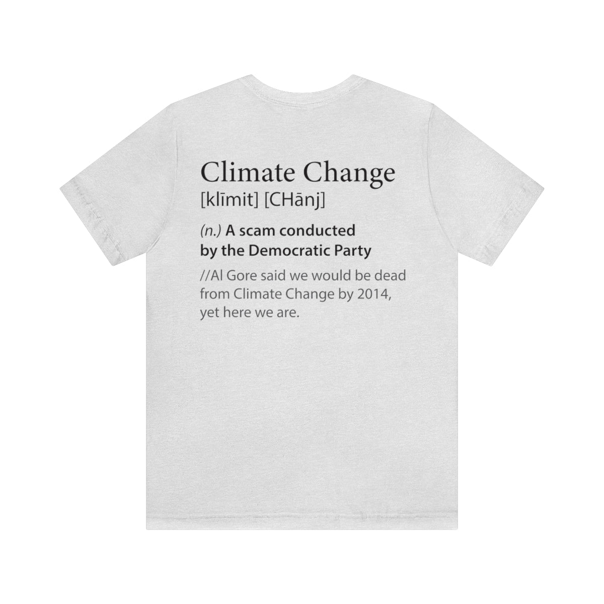 Climate Change Tee