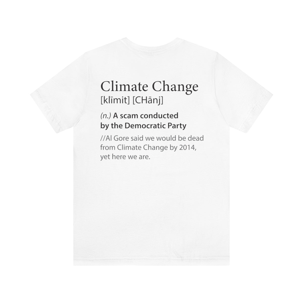 Climate Change Tee