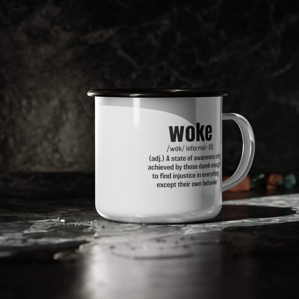 Woke - Enamel Camp Cup